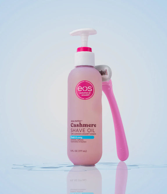 Eos Shea Butter Cashmere Shave oil Fresh & Cozy 177ml/6oz