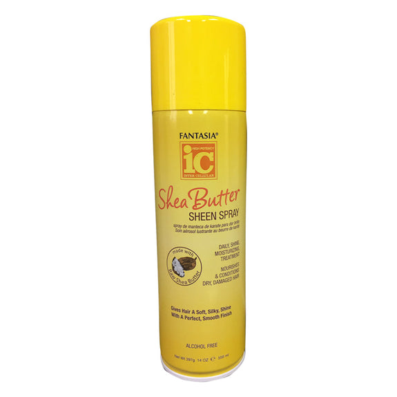 IC FANTASIA SHEA BUTTER  SHEEN SPRAY 14 OZ.