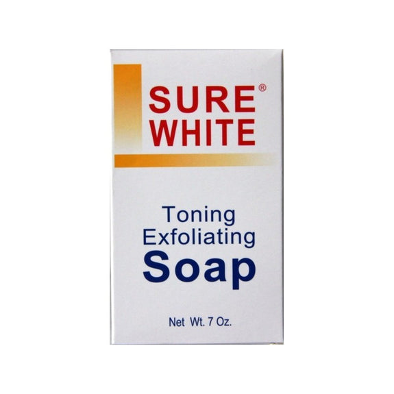 Sure White Toning Exfoliating Soap-7OZ