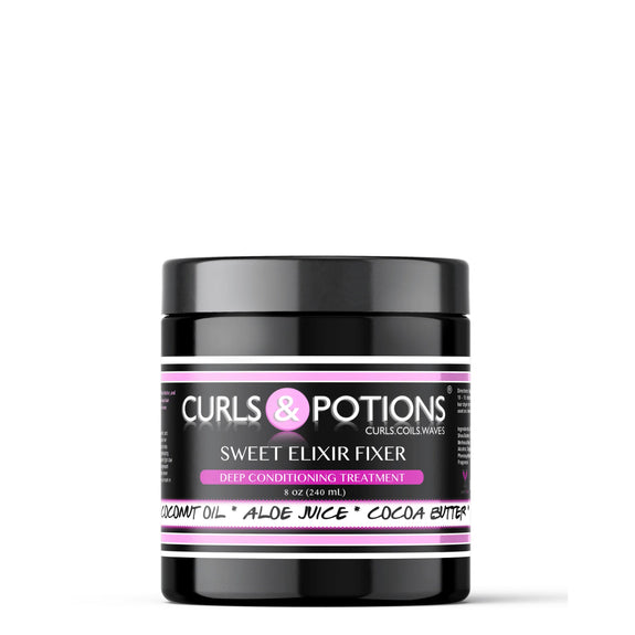 CURLS & POTIONS SWEET ELIXIR FIXER  8OZ