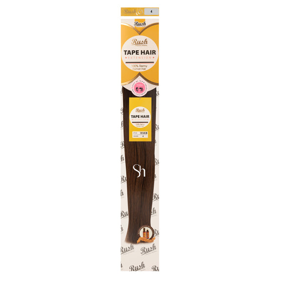 RUSH SILKY LUXATI 100 % REAL REMY HUMAN 20" TAPE IN HAIR HAIR EXTENSION