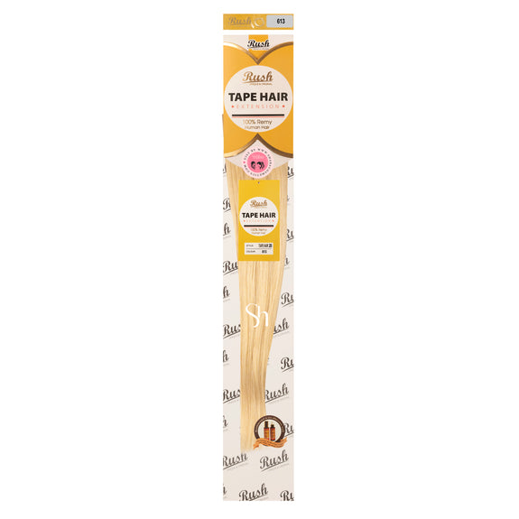 RUSH SILKY LUXATI 100 % REAL REMY HUMAN 20" TAPE IN HAIR HAIR EXTENSION