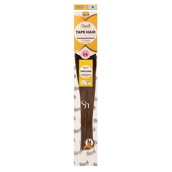 RUSH SILKY LUXATI 100 % REAL REMY HUMAN 20" TAPE IN HAIR HAIR EXTENSION
