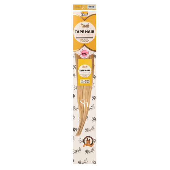 RUSH SILKY LUXATI 100 % REAL REMY HUMAN 18" TAPE IN HAIR HAIR EXTENSION
