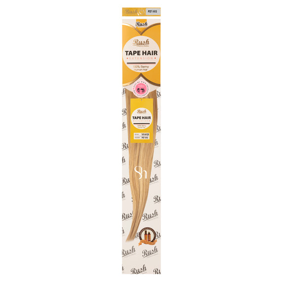 RUSH SILKY LUXATI 100 % REAL REMY HUMAN 20" TAPE IN HAIR HAIR EXTENSION