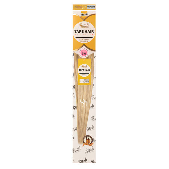RUSH SILKY LUXATI 100 % REAL REMY HUMAN 20" TAPE IN HAIR HAIR EXTENSION