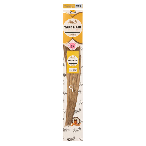 RUSH SILKY LUXATI 100 % REAL REMY HUMAN 20" TAPE IN HAIR HAIR EXTENSION