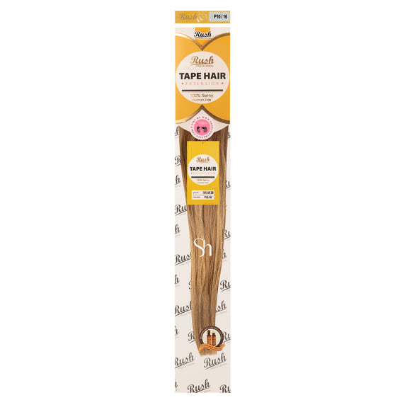 RUSH SILKY LUXATI 100 % REAL REMY HUMAN 20" TAPE IN HAIR HAIR EXTENSION