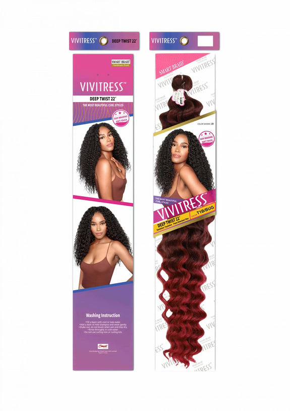 Vivitress Deep Twist Bulk 1x22”