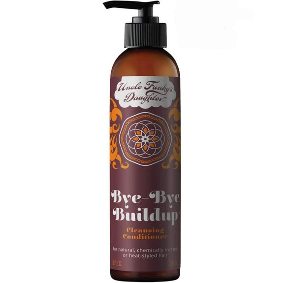 UNCLE FUNKY'S DAUGHTER Bye-Bye Buildup-MOISTURIZING CLEANSING CONDITIONER-8 OZ