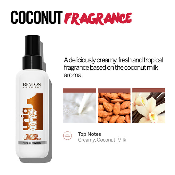 UNIQONE HAIR TREATMENT COCONUT FRAGRANCE 150 ML