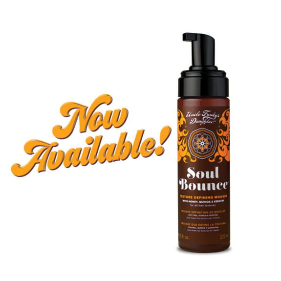 UNCLE FUNKY'S DAUGHTER Soul Bounce  TEXTURE DEFINING MOUSSE 7.5 oz