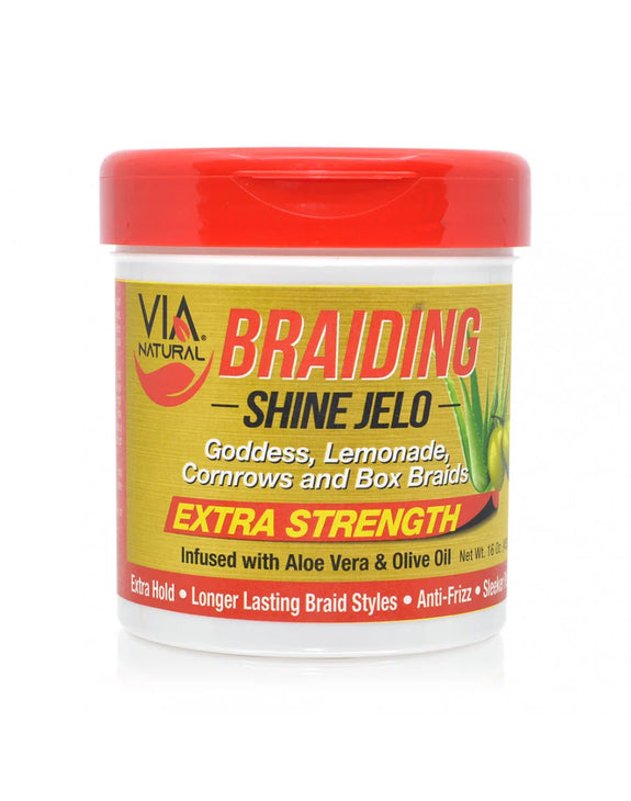 Via Braiding Extra Strength Gel 453ml/16oz