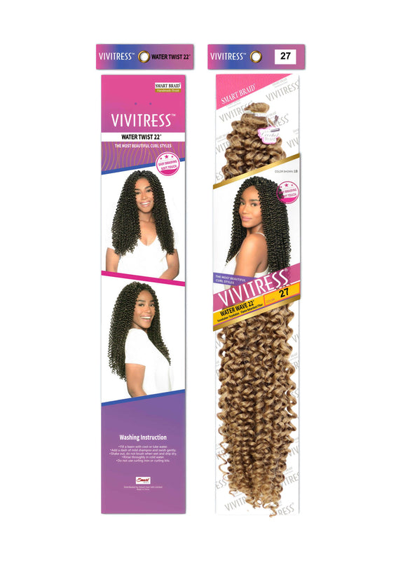 VIVITRESS WATER WAVE HAIR FOR BRAIDING & CROTCHET