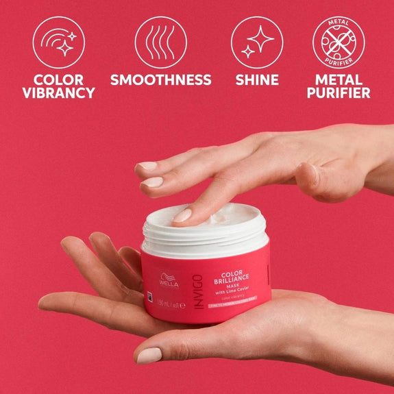 Wella Professionals Invigo Colour Brilliance Vibrant Colour Mask Fine/Normal Hair 250ML