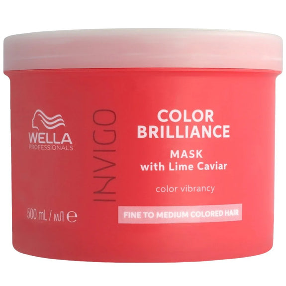 Wella Professionals Invigo Colour Brilliance Vibrant Colour Mask Fine/Normal Hair 500ml